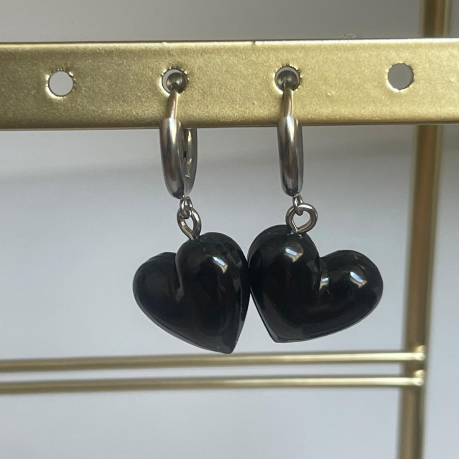 Boucles d'oreille Coeur